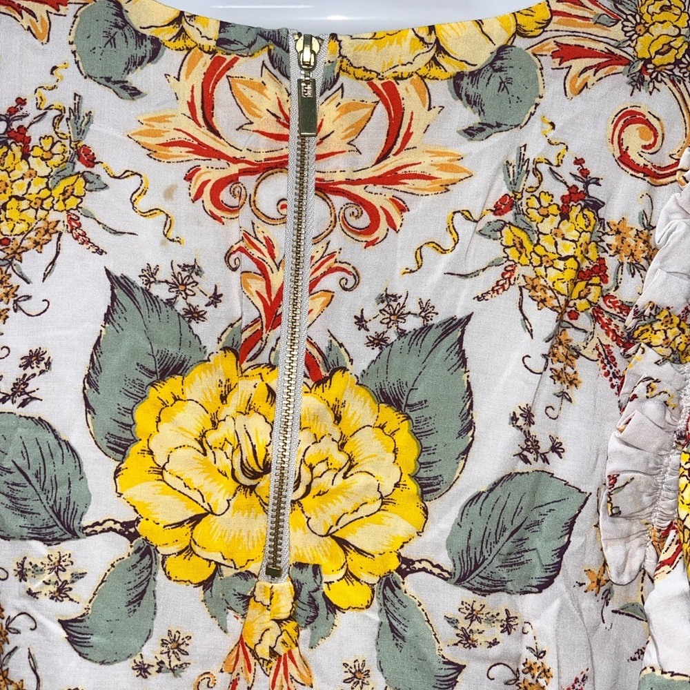Free Prople floral mini dress - Picture 9 of 10